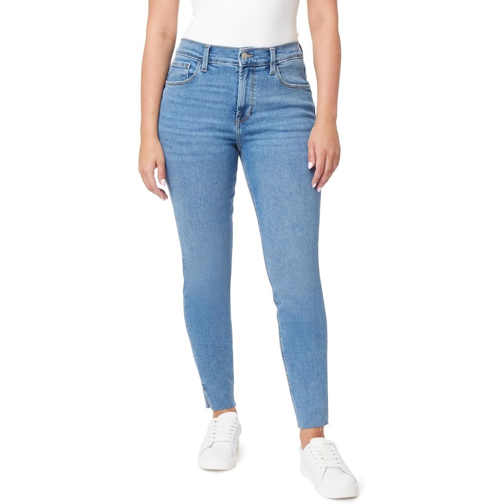 Kensie Jeans Women 4 Pippa Kelsey High-Rise Skinny Raw Hem EFM02658X
